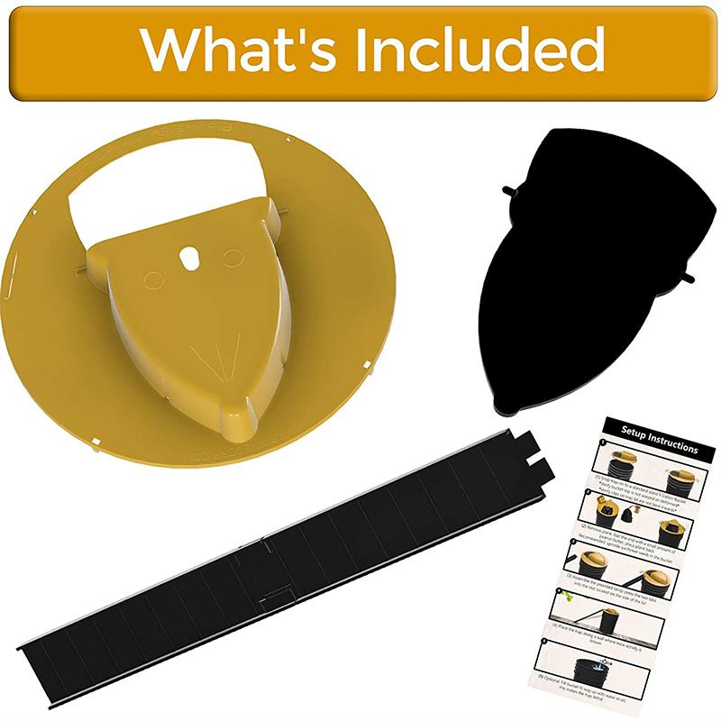 (Buy 2 Free Shipping)Flip N Slide Bucket Lid Mouse Trap
