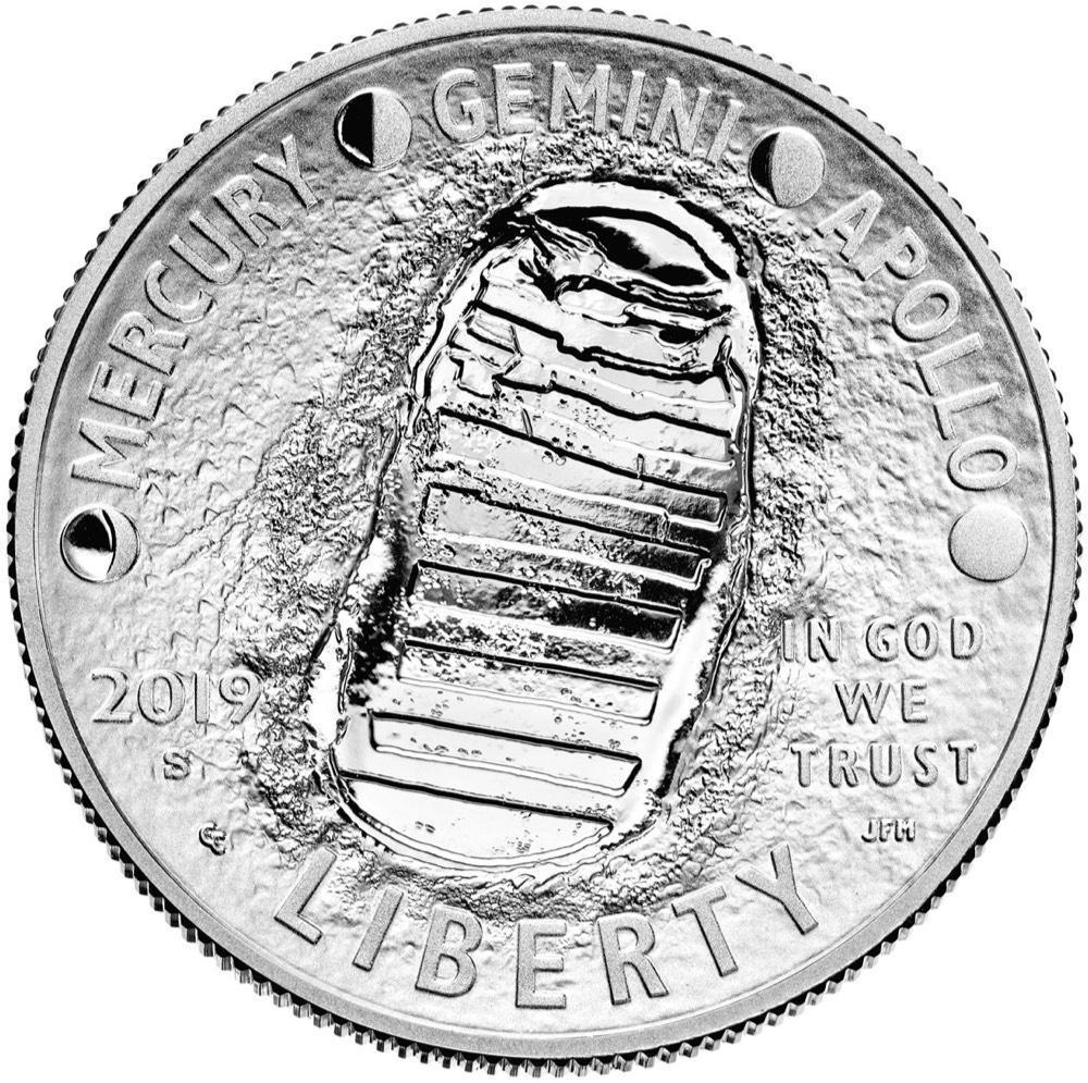 (HOT SALE!!!)Pure Silver Coin - 50th Anniversary of the Apollo 11 Moon Landing